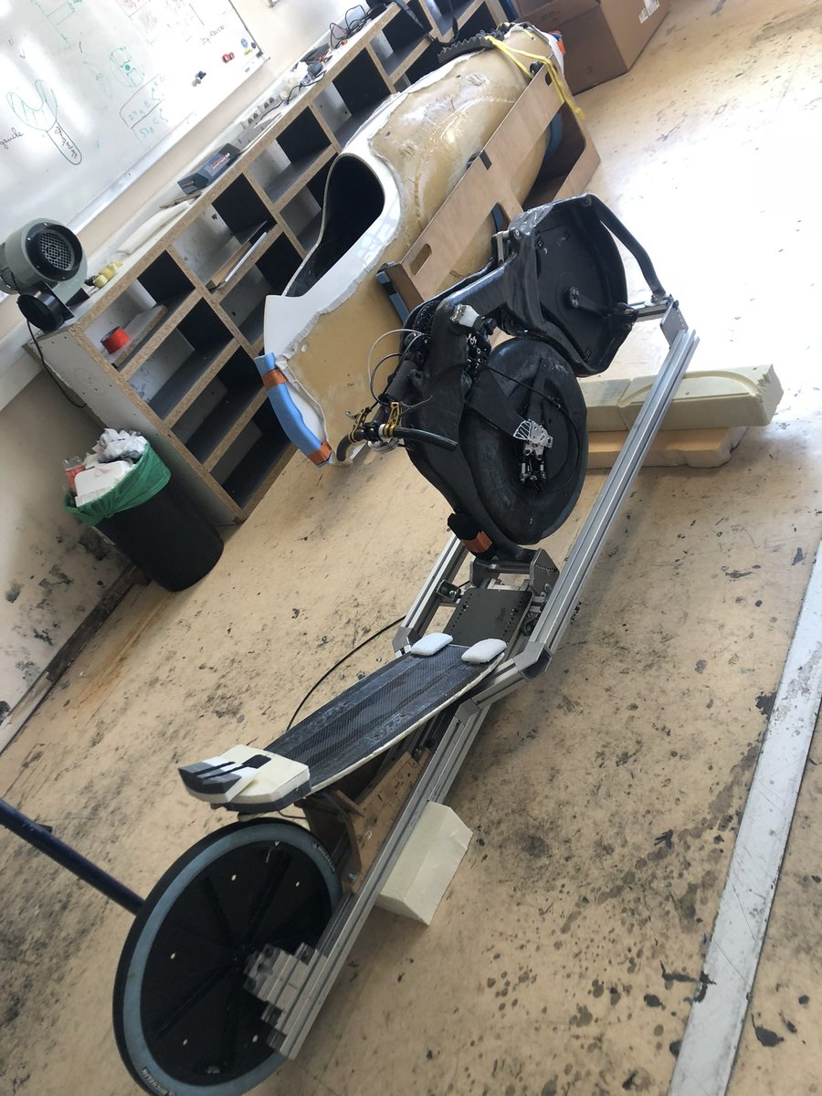 FrancoisPervis's tweet photo. Pour bien comprendre ce qui est à l’intérieur du carénage, voici quelques photos du vélo fait exclusivement par les étudiants de l’@IUTAnnecy https://t.co/bhzD0CDGIe