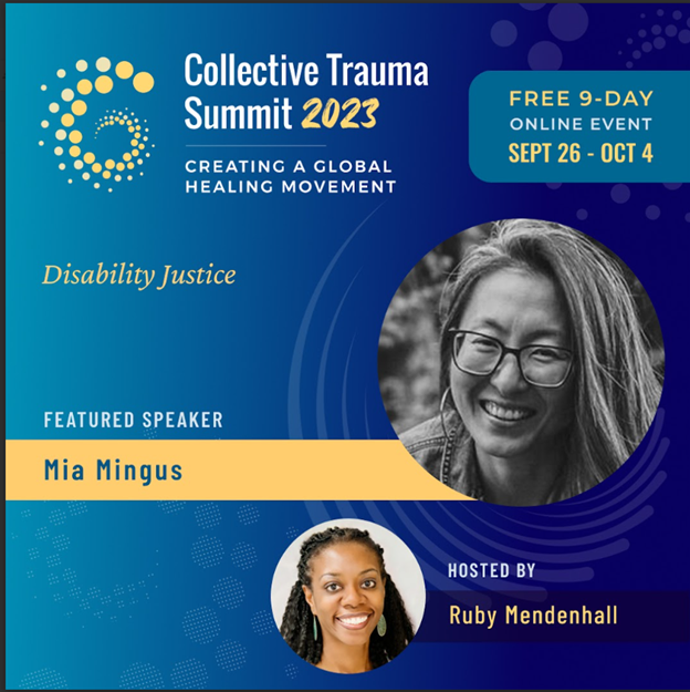 Please see my amazing interviews with Julian Brave NoiseCat, Mia Mingus and Yolo Akili Robinson. We will have 60+ talks, live online events, musical performances, poetry readings, movement sessions, and more: collectivetraumasummit.com/?fpr=ruby44.