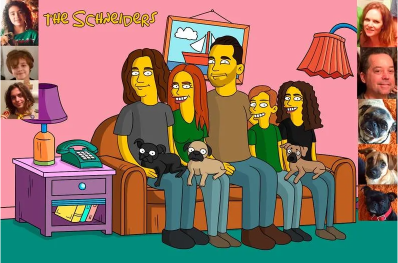 ArtistSimpson's tweet photo. Stuck at home? Gather your loved ones, sit on the couch and let's us draw you a yellow family portrait💛

Send us your pictures here: https://t.co/Huuh5Zn20I

#yellow #portrait https://t.co/iNCE8u8Duf