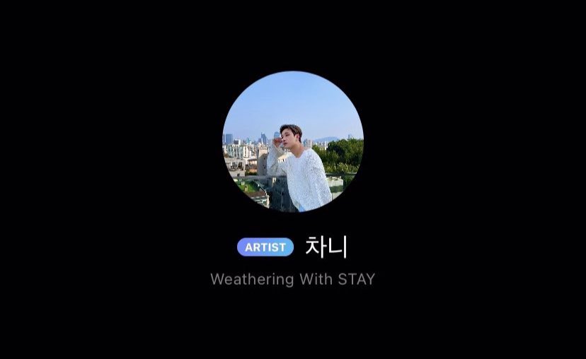 flo_withskz's tweet photo. the time where we watched weathering with you and we got #weatheringwithchan trending so then he changed his bbl status to “weathering with STAY”☹️☹️ https://t.co/teiKC3Pk6S