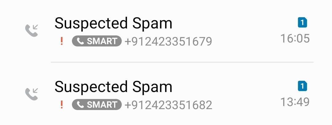 Every single day Spam calls from #BajajFinance these screenshots are of the last 3 days
Block numbers but they seem to have an unending supply of phone numbers to keep calling from.
#spamcalls #stopcallingbajajfinance 
#Idontwantanyloan