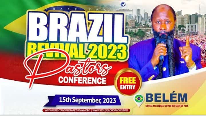 Now, the LORD is calling upon the nations of the earth to repent because tike is over, bearing in mind that the church wasn't meant for great tribulation

#BelemWordConference