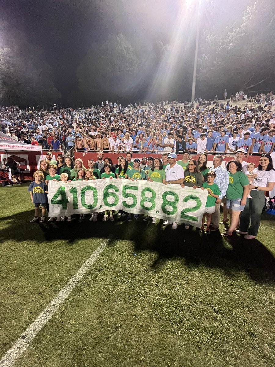 JLMannHigh's tweet photo. $4️⃣1️⃣0️⃣, 6️⃣5️⃣8️⃣.8️⃣2️⃣‼️‼️‼️ JL Mann wins Spirit Week 2023!!!! This could not have been done without the outstanding JL Mann STUCO and JL Mann community and supporters!!! We 💚 Cole!!! @colesvictorylap #Spiritweek2023 #ColeBear #OneMANN @gcschools @gcssupt https://t.co/LM2LzkVkOt
