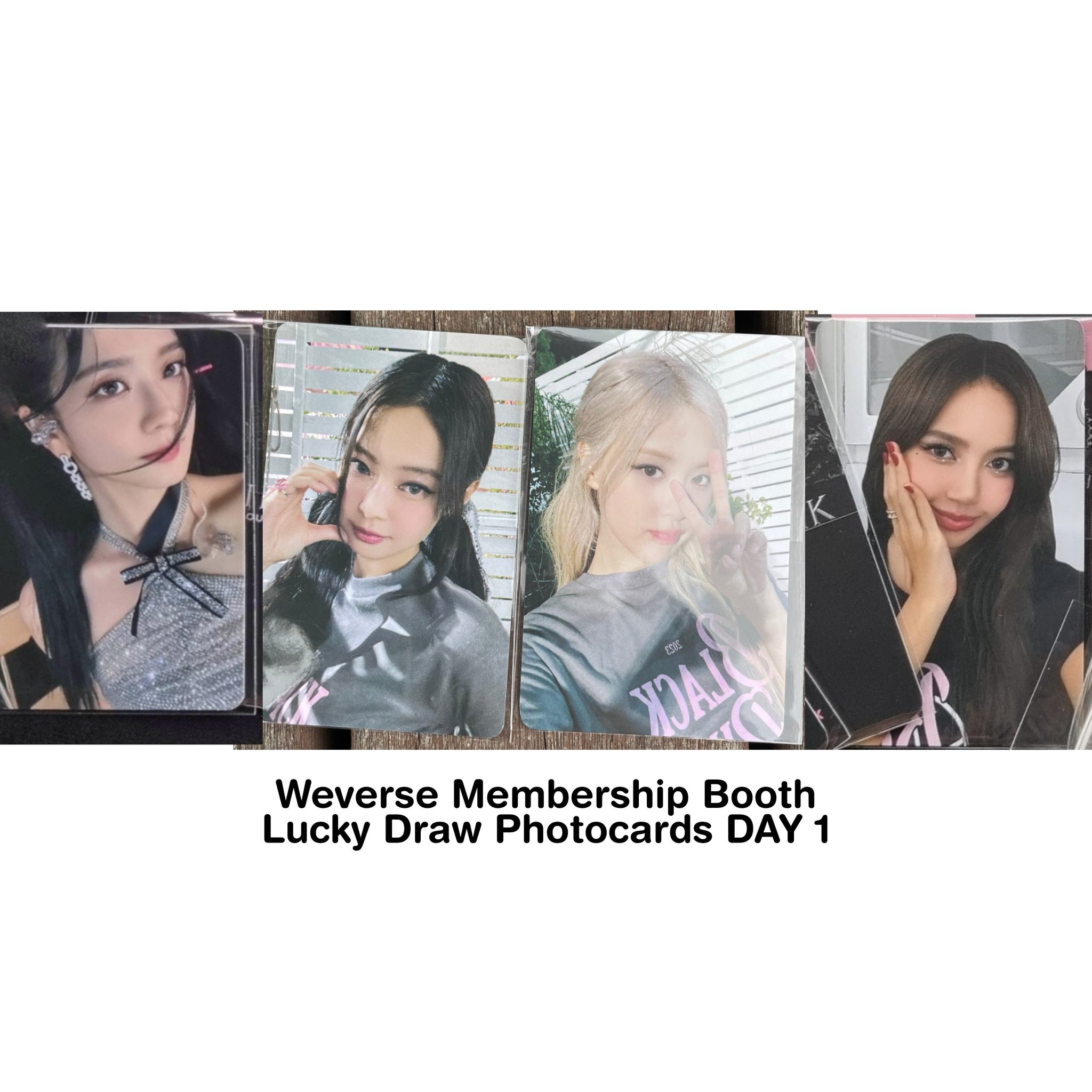 BLACKPINK ソウルコン　weverse限定ラキドロトレカ　Day1リサ BLACKPINK ソウルコン weverse限定ラキドロトレカ Day1リサ