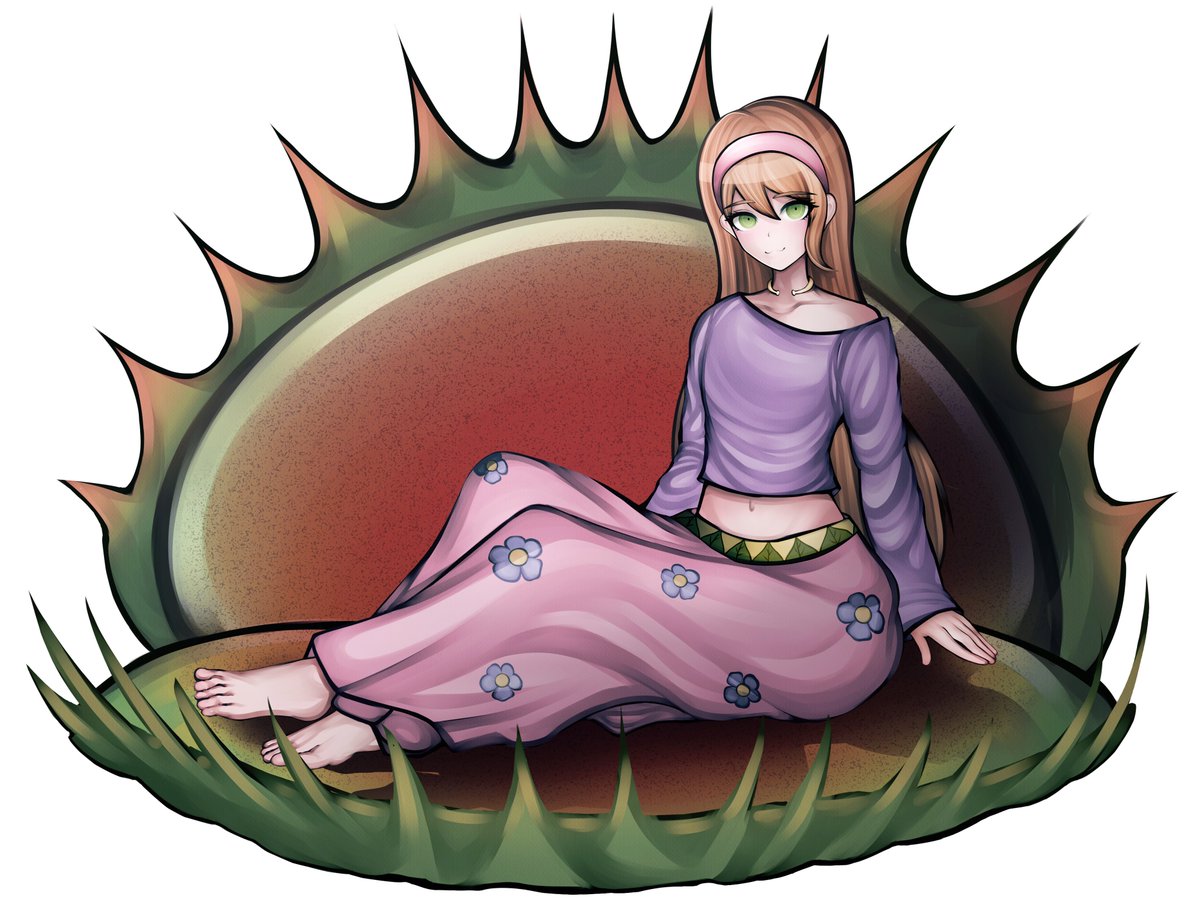 Danganronpa_4's tweet photo. @KRhodesVA's Character Rosie Fuwa, in all her splash art glory! 
Another amazing addition to our art assets for DR4 by the amazing @markchuart https://t.co/sfJLC0mwqz