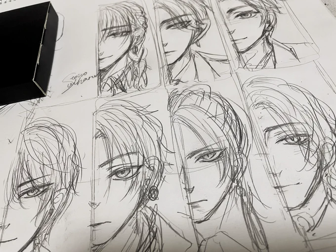 私の好きなアーティスト……
ついに絵を描いてしまった……
リアルなのは描けないから漫画絵ですが 