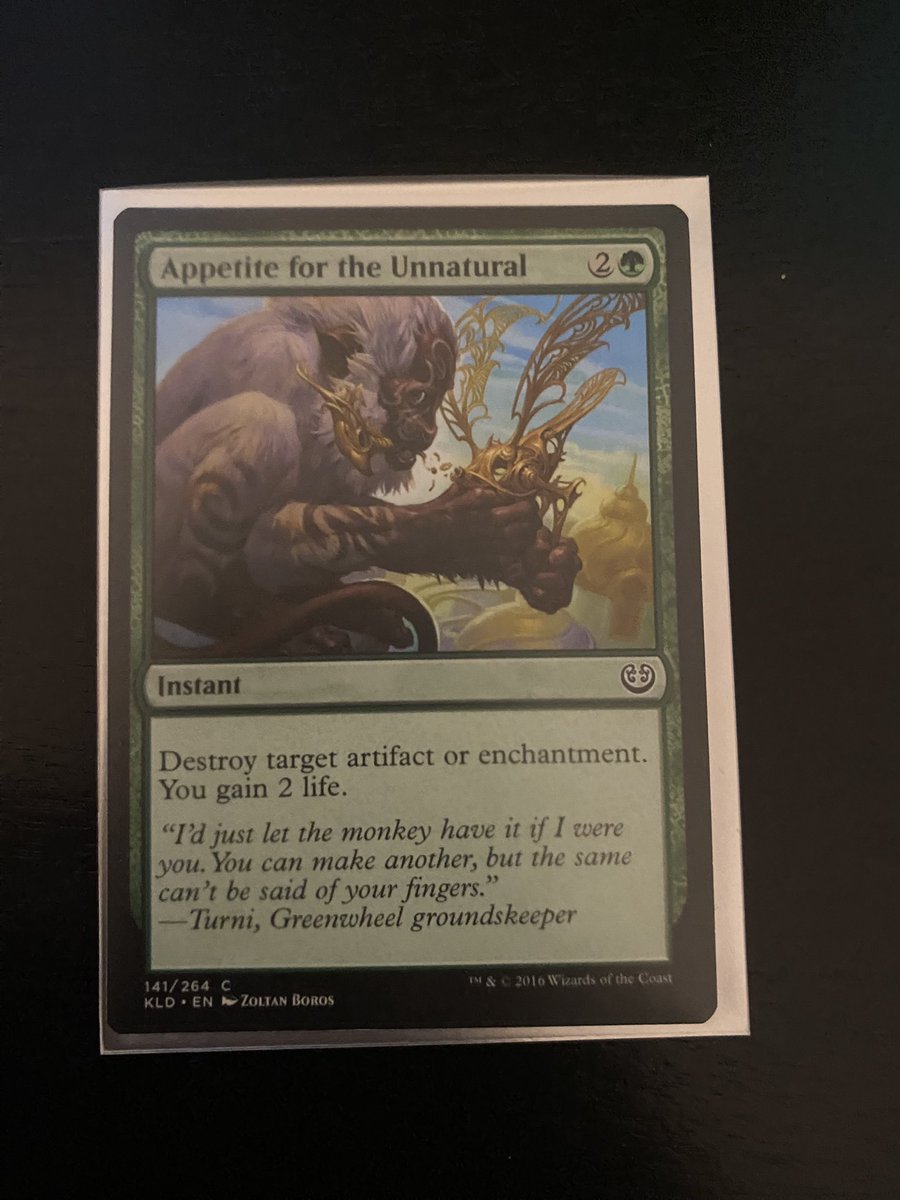 kardempire1's tweet photo. Appetite for the Unnatural 
#MagicTheGathering 
#MTGEldraine 
#MTG 
#mtgphyrixia 
#MTGWOE https://t.co/yAQq3GBEcs