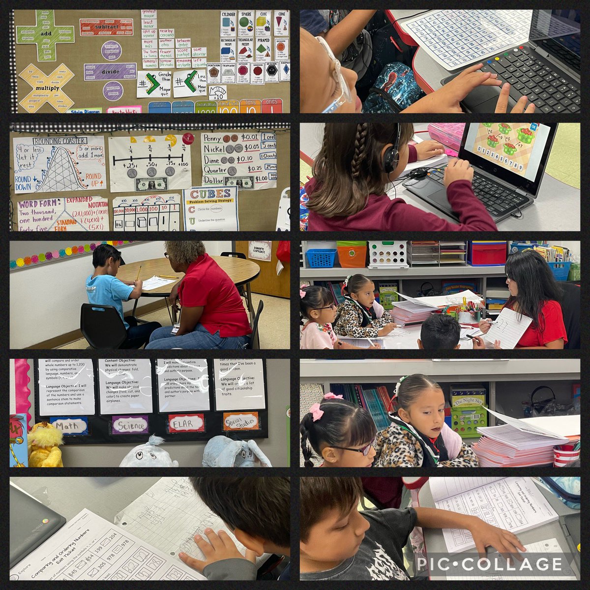 JurassicGaby's tweet photo. Instructional highlights of the week include engaging Daily 5 routines, small group support, math & reading centers, language rich environments, and lots and lots of engaging lessons! Thank you, Crusader teachers for teaching with ❤️ #ExcellentInstruction @KarinaQSalgado https://t.co/YExxT7xdhf