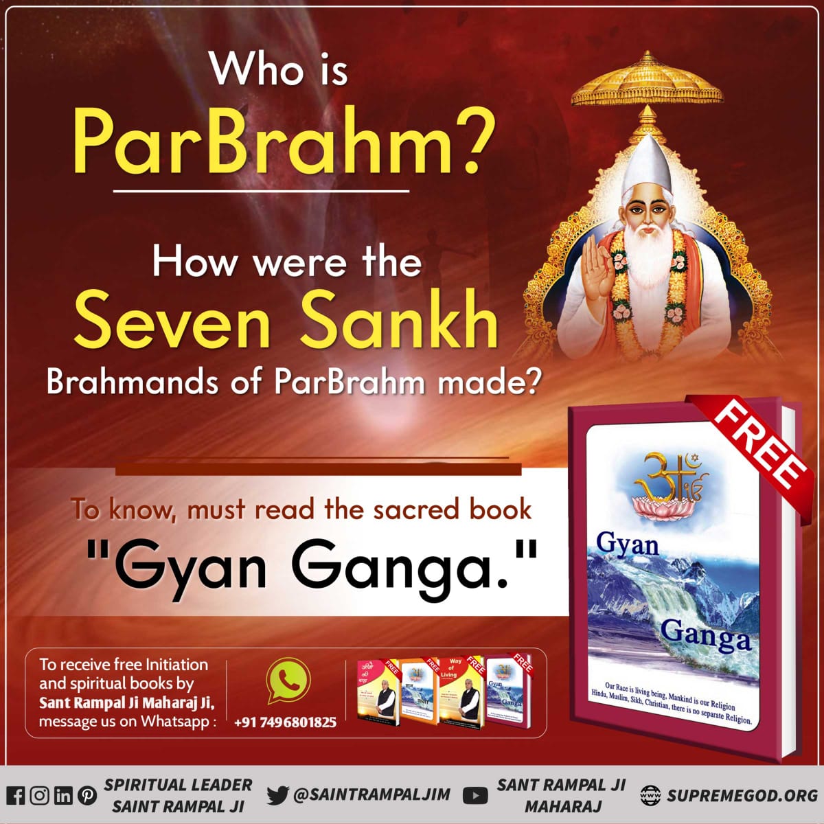 #GodMorningSaturday 
According to #Aadi_Sanatan_Dharma,
We should worship only Supreme God Kabir Saheb ji, sp that our all worls will be fulfilled and get salvation <a href="/SaintRampalJiM/">Sant Rampal Ji Maharaj</a>
Shrimad Bhagavad Gita ji chapter 18 verses 62
-पूर्ण संत रामपाल जी <a href="/satkabir_/">SAT KABIR KI DAYA</a> <a href="/Dasi_dasi1/">Kannu ❤️ ✨</a>