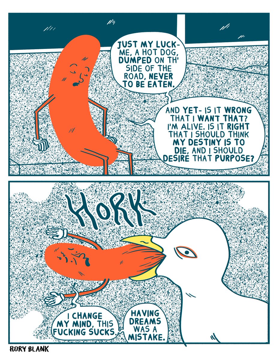 the hot dog's lament 