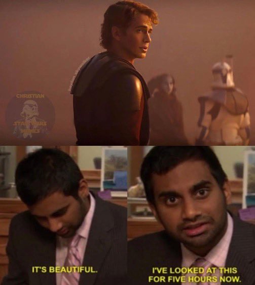 CockiestSpaniel's tweet image. So @21Artaith and @ForMyNeighbors , ready to go back to a long time ago, in a galaxy far far away?  I think I got one last  Kessel run in me.