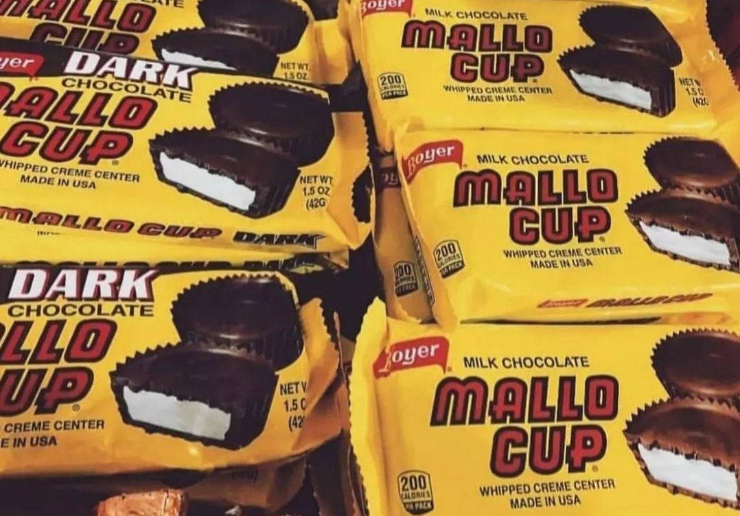 RocketFizz's tweet photo. Fun Fact Friday: It takes 20 tons of Mallo filling to fill 2,000,000 Mallo Cups! π
Which cup would you pick: dark chocolate or milk chocolate?
#RocketFizz #funfacts #mallocups #darkchocolate #milkchocolate https://t.co/gSv2fpjoC9