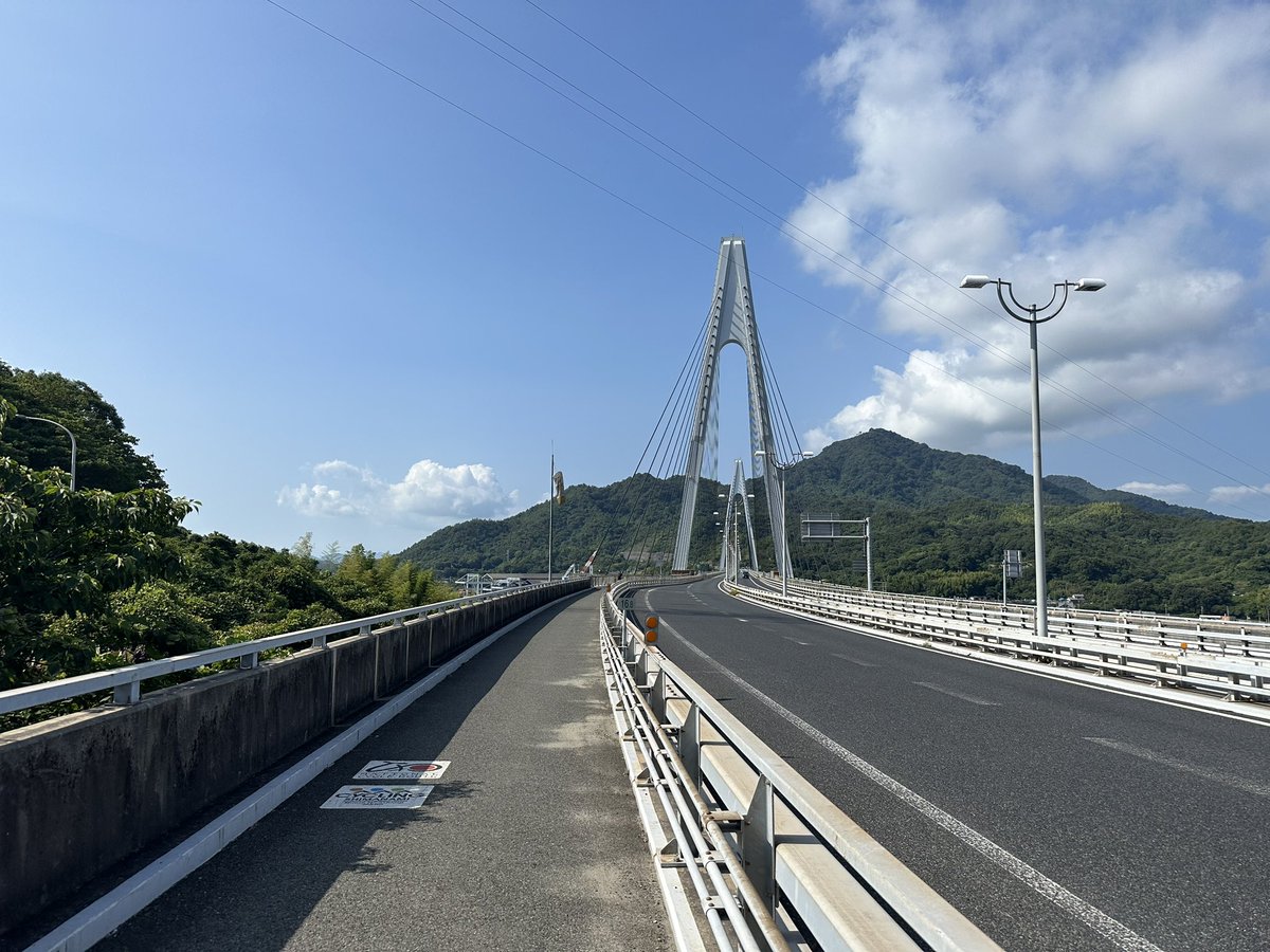 HARRY_XR4's tweet photo. しまなみ、やばい。（語彙力） https://t.co/4NdOinG38g