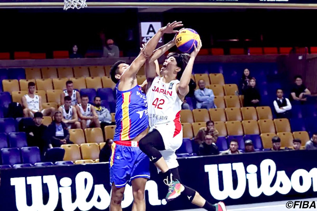 jbasket_jp's tweet photo. 【FIBA3×3】U23 Nations League Final 2023 男子🇯🇵日本代表クォーターファイナルで惜しくも敗退 大会7位で終了

2023年9月13日(水)～9月15日(金）
@ウランバートル（モンゴル）

9/15クォーターファイナル
フランス (U21)🇫🇷 21 – 14 🇯🇵日本
#2 改田 拓哉 4pts
#13 星川 堅信 3pts
#15 佐藤 寛太 0pts
#42 益子 拓己 7pts

日本代表メンバー
#2 #改田拓哉 (G/176cm/-)
#13 #星川堅信 (F/190cm/早稲田大学・UTSUNOMIYA BREX.EXE)
#15 #佐藤寛太 (F/195cm/専修大学)
#42 #益子拓己 (G/183cm/-)

男子
優勝🏆 フランス🇫🇷
準優勝 ラトビア🇱🇻
3位 フランス(U21)🇫🇷
4位 ポーランド(U21)🇵🇱
5位 スペイン🇪🇸
6位 リトアニア🇱🇹
7位 日本🇯🇵
8位 カタール🇶🇦
9位 エジプト🇪🇬
10位 モンゴル🇲🇳
11位 中国(U21)🇨🇳
12位 プエルトリコ🇵🇷
13位 オランダ🇳🇱
14位 エジプト(U21)🇪🇬

女子
優勝🏆アメリカ(U21)🇺🇸
準優勝 中国🇨🇳
3位 ドイツ🇩🇪

#FIBA3x3
#3x3 #3x3nl
#Jbasket
#Jバスケ