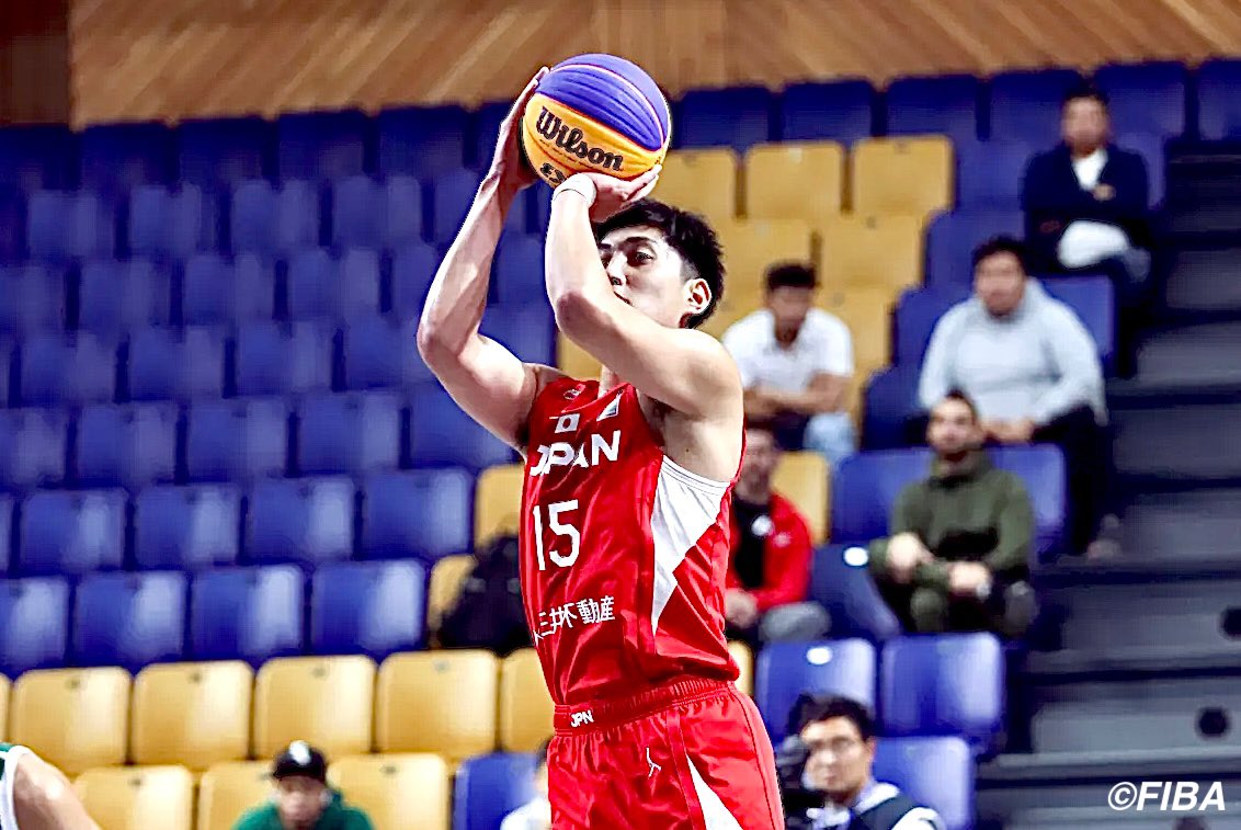 jbasket_jp's tweet photo. 【FIBA3×3】U23 Nations League Final 2023 男子🇯🇵日本代表クォーターファイナルで惜しくも敗退 大会7位で終了

2023年9月13日(水)～9月15日(金）
@ウランバートル（モンゴル）

9/15クォーターファイナル
フランス (U21)🇫🇷 21 – 14 🇯🇵日本
#2 改田 拓哉 4pts
#13 星川 堅信 3pts
#15 佐藤 寛太 0pts
#42 益子 拓己 7pts

日本代表メンバー
#2 #改田拓哉 (G/176cm/-)
#13 #星川堅信 (F/190cm/早稲田大学・UTSUNOMIYA BREX.EXE)
#15 #佐藤寛太 (F/195cm/専修大学)
#42 #益子拓己 (G/183cm/-)

男子
優勝🏆 フランス🇫🇷
準優勝 ラトビア🇱🇻
3位 フランス(U21)🇫🇷
4位 ポーランド(U21)🇵🇱
5位 スペイン🇪🇸
6位 リトアニア🇱🇹
7位 日本🇯🇵
8位 カタール🇶🇦
9位 エジプト🇪🇬
10位 モンゴル🇲🇳
11位 中国(U21)🇨🇳
12位 プエルトリコ🇵🇷
13位 オランダ🇳🇱
14位 エジプト(U21)🇪🇬

女子
優勝🏆アメリカ(U21)🇺🇸
準優勝 中国🇨🇳
3位 ドイツ🇩🇪

#FIBA3x3
#3x3 #3x3nl
#Jbasket
#Jバスケ