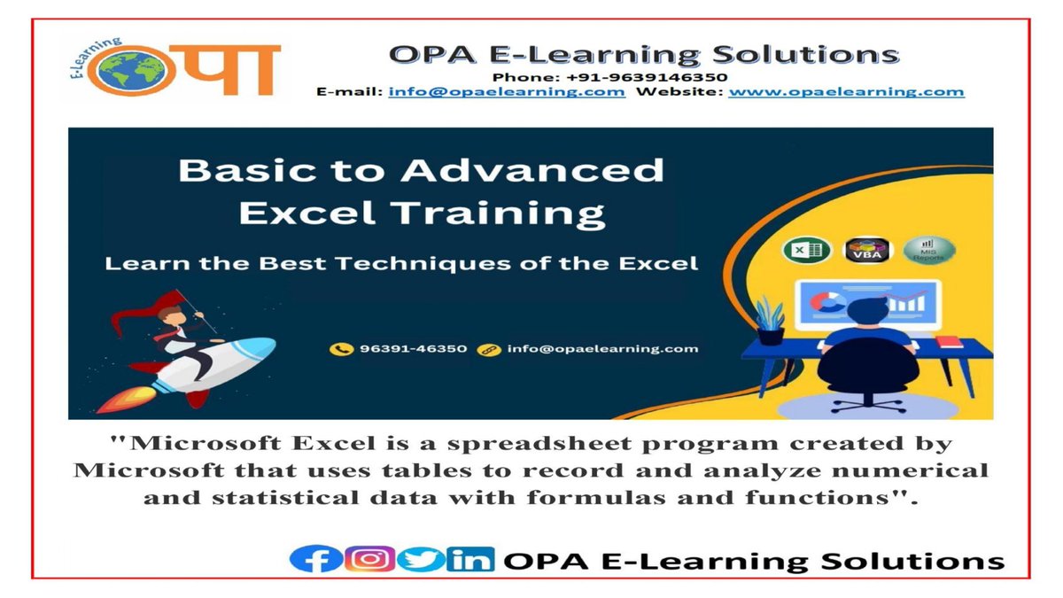 #ExcelPro #DataAnalysis #ExcelMaster #ExcelWizard #DataManipulation #PivotTables #ExcelMagic #DataVisualization #DataInsights #ExcelAutomation #TimeSaver #ExcelSkills #ExcelPredictions #WhatIfAnalysis #bestinstitute #knowledge #topinstitute #education #opalearningsolutions