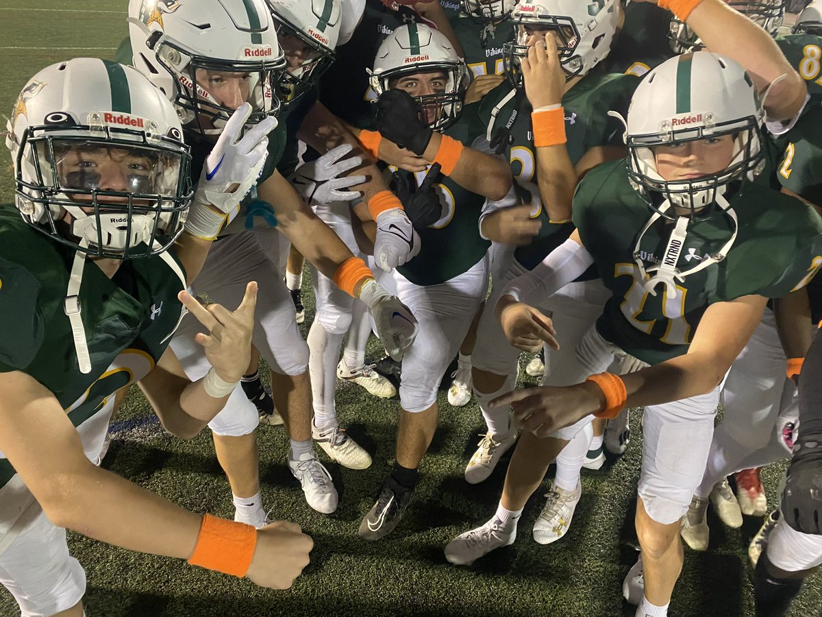 #VikingProud Viking Football remains undefeated! Final: ACCHS 35, Freedom 34 - the Vikes first victory over the Patriots since 2010! #Orange4Max Prayers for Engle family 🙏🏼💛💚🏈🧡🖤 <a href="/JSDawgFootball/">JS Bulldog Football</a>