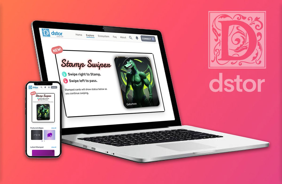 dstor_io's tweet photo. Imagine a decentralized universal 'Like' protocol for #Web3 and #NFTs where you can discover and 'Stamp' just like swiping on Tinder.  The more you swipe the better it gets.
𝙏𝙝𝙚 𝙋𝙚𝙧𝙢𝙖𝙬𝙚𝙗 𝙎𝙩𝙖𝙢𝙥 𝙎𝙬𝙞𝙥𝙚𝙧 𝙞𝙨 𝙣𝙤𝙬 𝙧𝙚𝙡𝙚𝙖𝙨𝙚𝙙.
https://t.co/p3DcS8qz5L https://t.co/XynomqtPjs