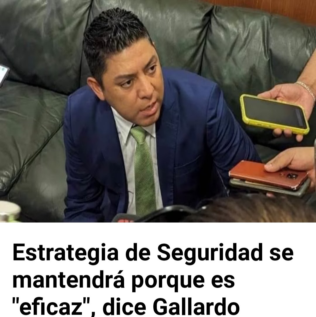 A cabron Sr, Gobernador o sea los jefes de la seguridad de San Luis Potosí son eficaces entonces el por qué tantos robos 
Y muertos a todas horas