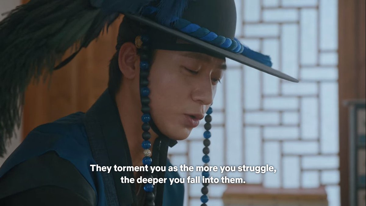 'Please don’t think too much about it. Thoughts are like a swamp. They torment you as the more you struggle, the deeper you fall into them.'

#MrQueen #MrQueenEp5 #철인왕후 #YooMinKyu #kdrama #kdramatwt #quotes