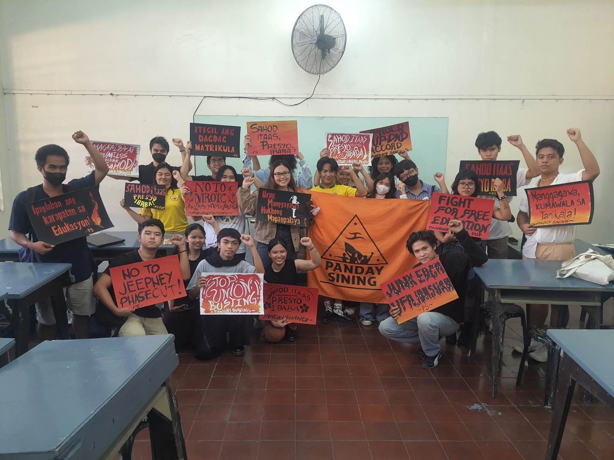 maripior_PS's tweet photo. hapi anniv @PandaySiningPH 🧡 
During pandemic ako na-organize last April 2021, dumaan ang isang taon bago ako nakasama sa isang pagkilos, sa may Liwasang Bonifacio May 2022. This year ay nagpasya ako na ialay ang buong panahon sa pagkilos. Lagi't-lagi lilikha para sa bayan. https://t.co/vfKBQirM8R