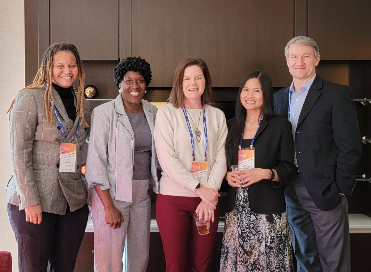 So fortunate to attend the inaugural #sstemscholarsmeeting2023 with this wonderful @airinforms team. So honored to partner with the amazing #sstemrec team lead by <a href="/aaas/">AAAS</a>. What an experience. Our hearts are full!