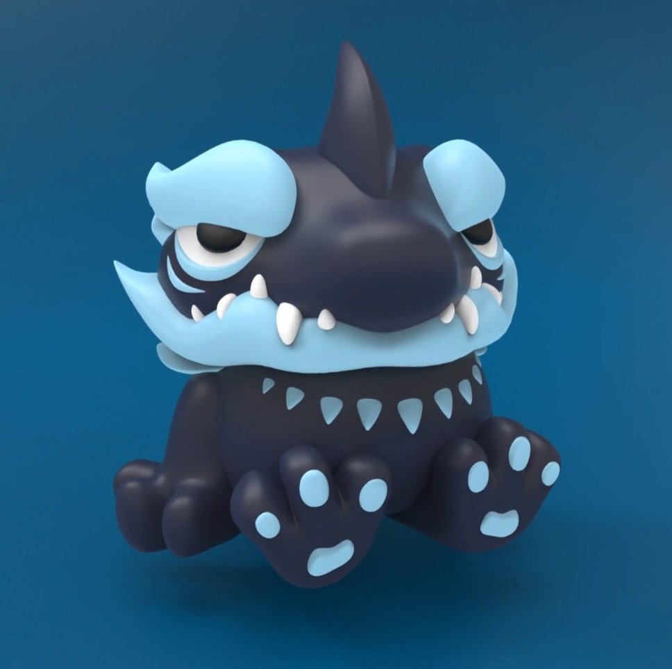 deece_95's tweet photo. I'd like to introduce everyone to the first Whisp evolutions of @SuperNfty Spirits Gen 2!! Thunderdile and Fangodile!!⚡️🦈 One more Evolution to go for the complete line!! https://t.co/XT4R94iSJX