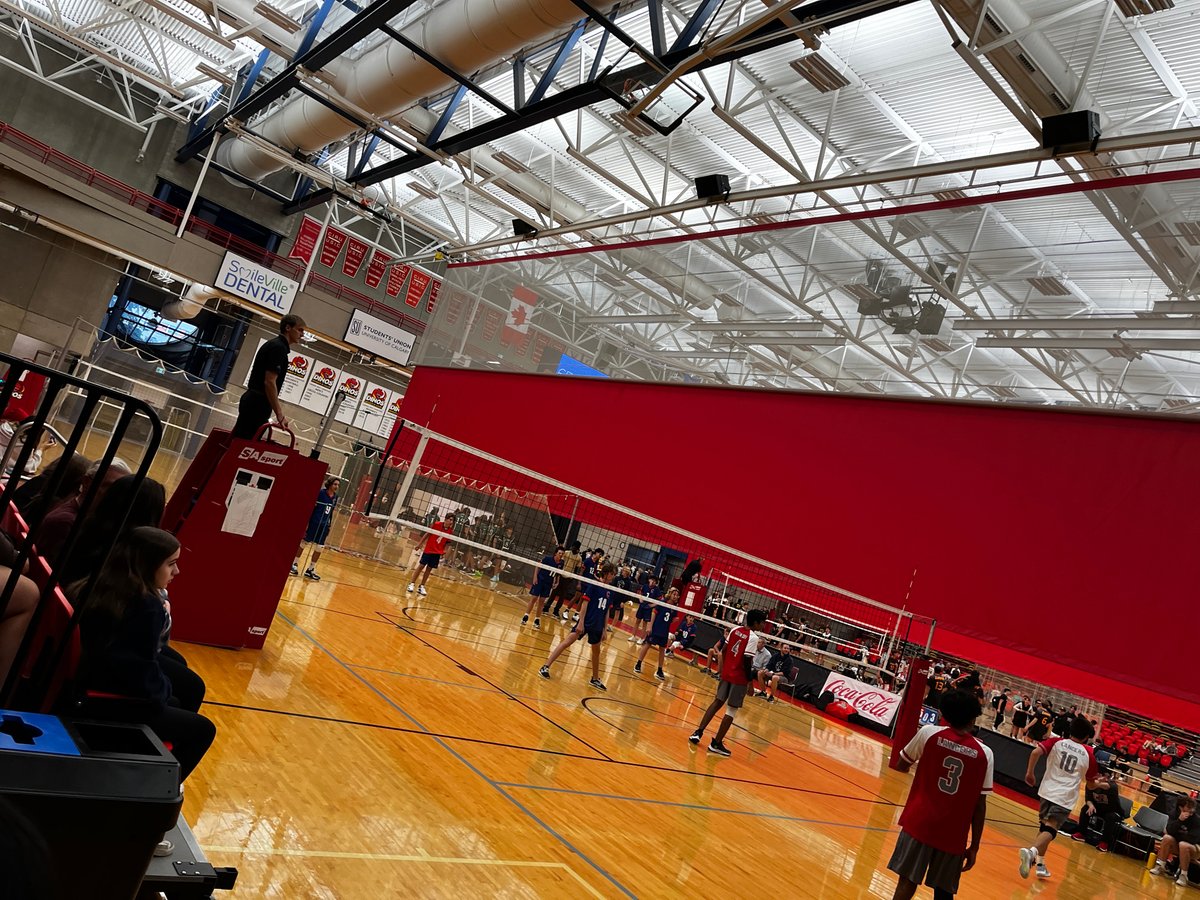 WHCroxford's tweet photo. Lots of Volleyball action for our Cavaliers at the UofC today. More games tomorrow for both Jr and Sr teams! Go Cavs!! #rvsed #allfororange https://t.co/tFwRgmBrpS