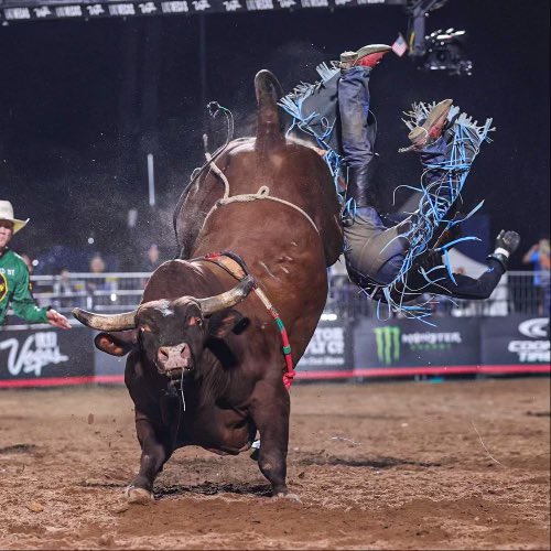 PBR's tweet photo. Ninja Cowboy with the moves. https://t.co/1VNwy0lQlL