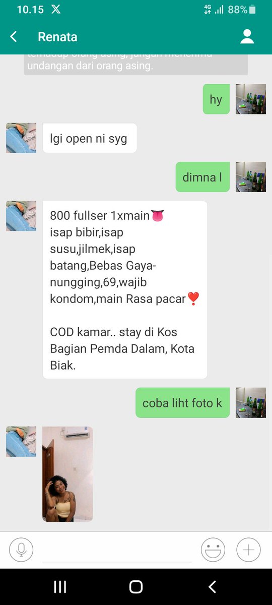 NAPI72659051's tweet photo. Nama michat https://t.co/VuXEqeZBLT