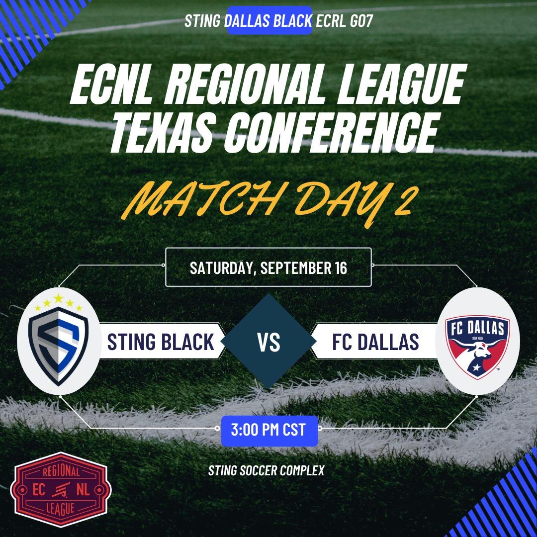 Sting Black ECNL Regional League 2007 tweet media