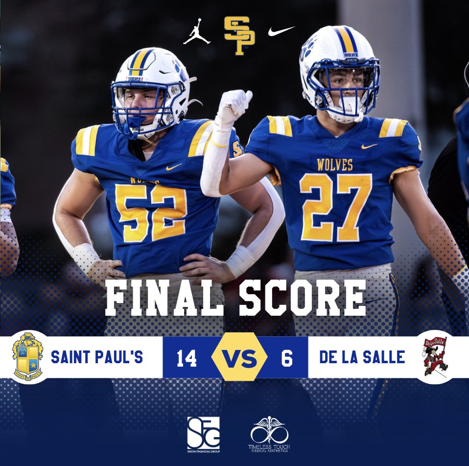 Saint Paul's Football tweet media