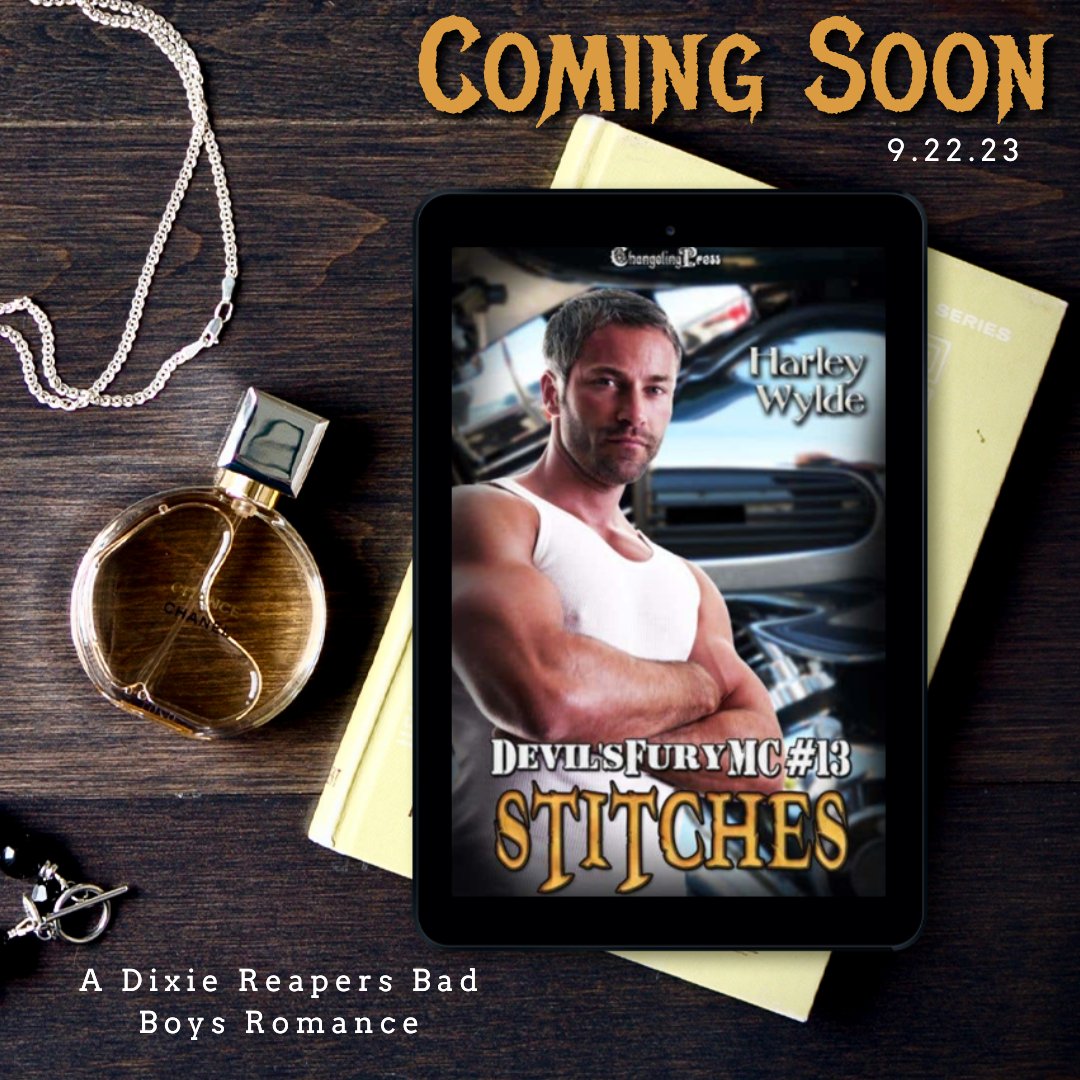 CanuckIron's tweet photo. Coming Soon… Stitches, A Dixie Reapers Bad Boy Romance by Harley Wylde (Devil’s Fury MC, Book 13) 9.22.23
Preorder Today: https://t.co/TACM375Bb4
@RABTBookTours #RABTBookTours #Stitches #HarleyWild #DevilsFuryMC #Romance https://t.co/TChF4ZoMY5
