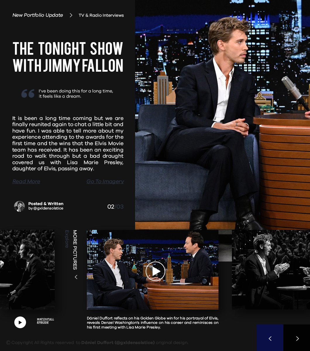 gxldensolstice's tweet image. © 𝙉𝙚𝙬 𝘗𝘰𝘳𝘵𝘧𝘰𝘭𝘪𝘰 𝘜𝘱𝘥𝘢𝘵𝘦 › 𝗜𝗻𝘁𝗲𝗿𝘃𝗶𝗲𝘄𝘀 ⌵ #RPFallonTonight 𓄵 Sept 15th, 2023 ϟ 𝐑𝖊𝖈𝖆𝖕: "Here we are again with Jimmy to have a deep and detailed discussion of all that has happen in the last months. Furthermore, we played a very funny game."