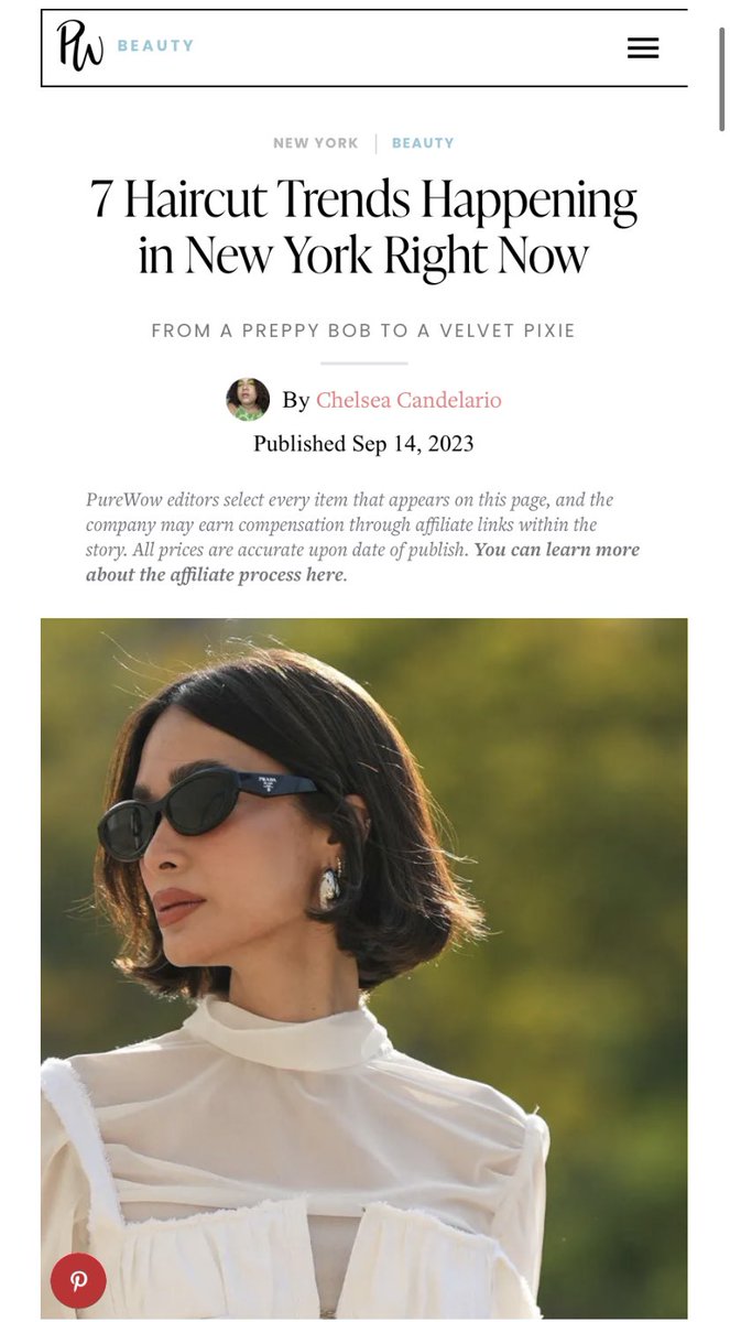 SPOTTED ON @PureWow: Heart Evangelista’s (@heart021485) makes noise at @nyfw 🫶🏼 🔗 purewow.com/beauty/haircut… #NYFW #NYFW2023