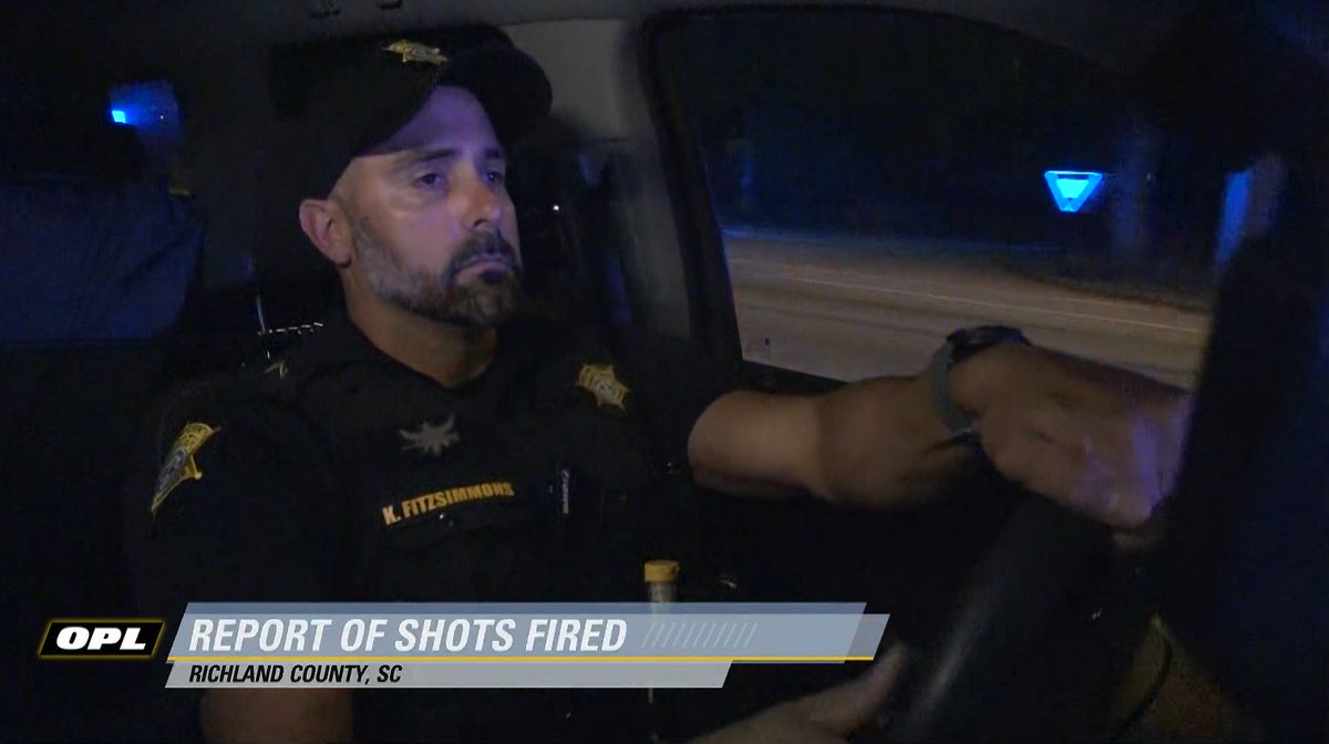 RCSD's tweet image. #RCSD Deputy Hughes and Cpl Fitzsimmons heading to call about shots being fired
#OpLive #OnPatrolLive #OpNation @OfficialOPLive #OfficialOpLive @ReelzChannel