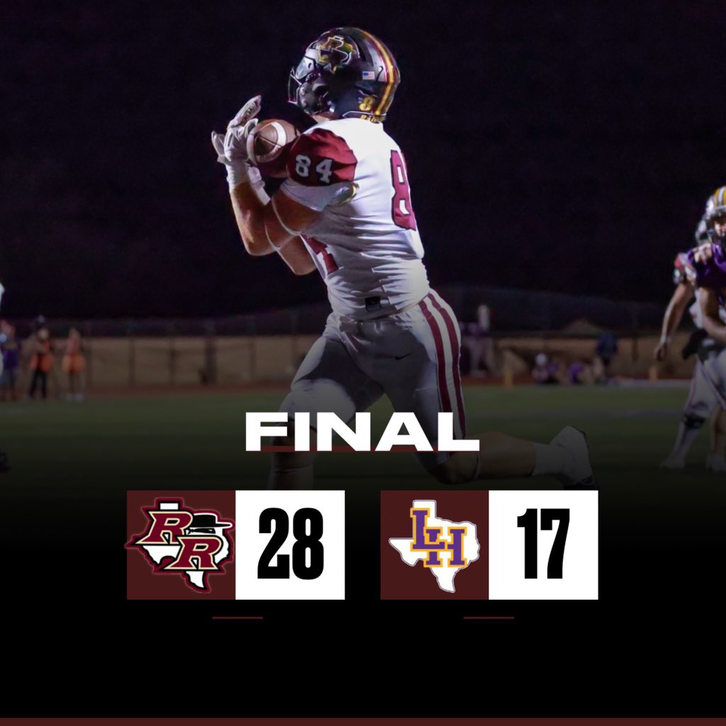 <a href="/1RoUSeFB/">JoshuaMann#1RoUSe</a> WIN vs Liberty Hill
<a href="/RouseRaidersFB/">Rouse High School Football BC</a> #BYBK