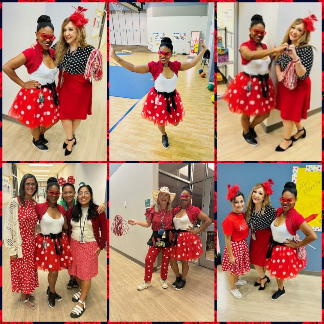 Ms_Cravens's tweet photo. Honoring house colors Friday &amp; International Dot Day  ❤

@FranzFirebirds 💙 💚

#InternationalDotDay 🎯
#RCAInspired ⭐
#TeamAmistad 😍 
#MakingOurMark 🍎 https://t.co/wrHTDlhW0k