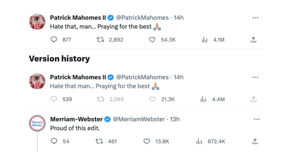 We had a great grammar lesson today based on a tweet made by Patrick Mahomes about Aaron Rodgers’ injury. 🏈