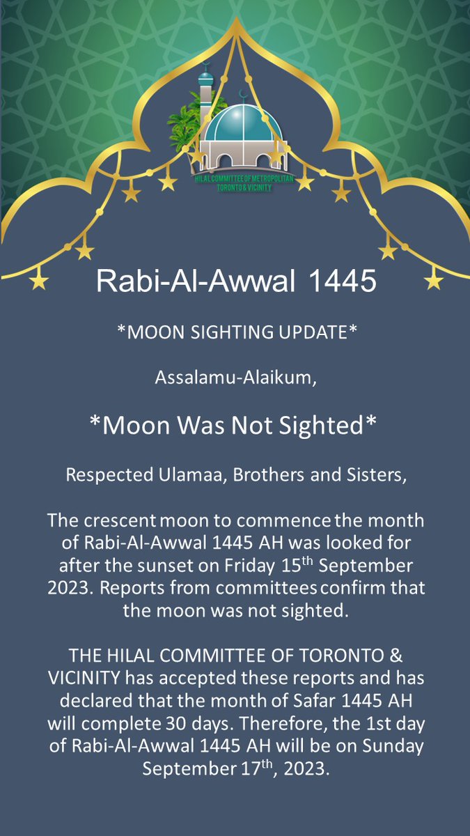 Hilal Committee (@hilalcommittee) on Twitter photo 