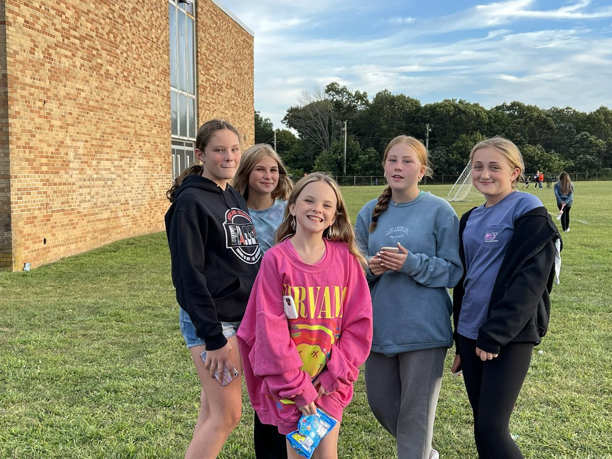 Our Welcome Back BBQ!! We had fun until the sun went down!