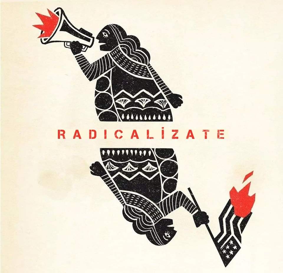 "Si el mundo no tiene lugar para nosotr@s, entonces otro mundo hay que hacer.

Sin más herramienta que la rabia, sin más material que nuestra dignidad." #EZLN 2008