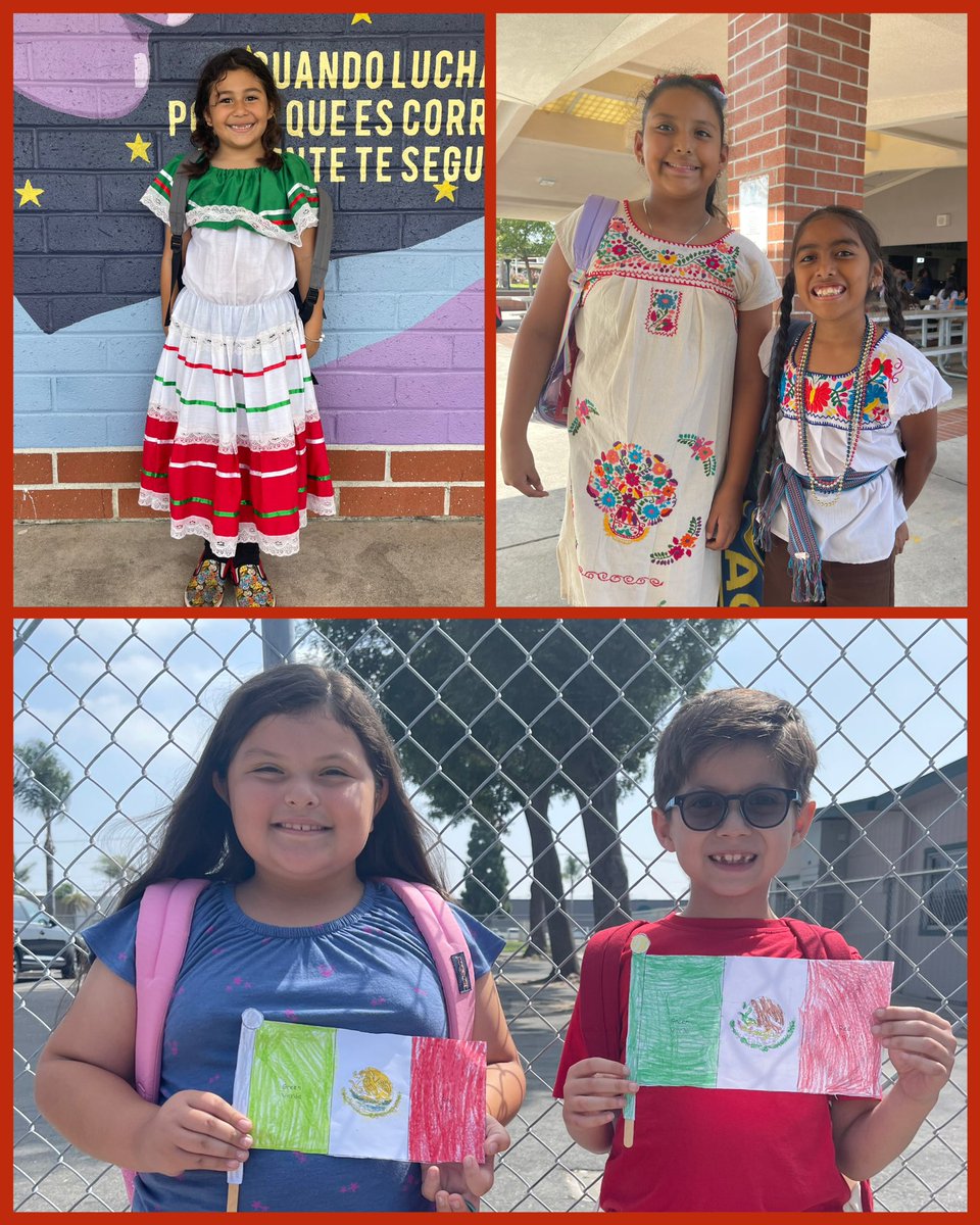WillmoreWSD's tweet image. Celebrating Mexican Independence Day! 🇲🇽
#dualimmersion #dualimmersionprogram #wsdinspires #tbirdscode
@westminstersd @WSD_OntheMove