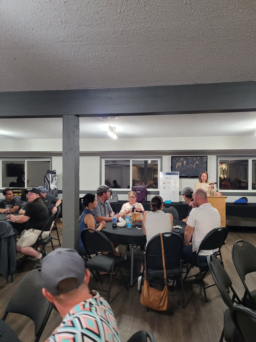 We're wrapping up the 2023 ASET Golf Tournament with a steak dinner and draw prizes. Thank you to Title Sponsor The Personal Insurance Company and Sapphire Sponsors Ledcor and Urban Systems Ltd.