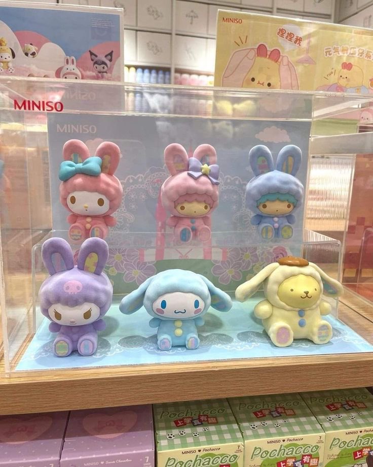 🧸Sanrio Bunny Pj’s🧸

“Look at them!! They are sooo cute💜💖”
#Sanrio #Kawaii #Miniso #Cute