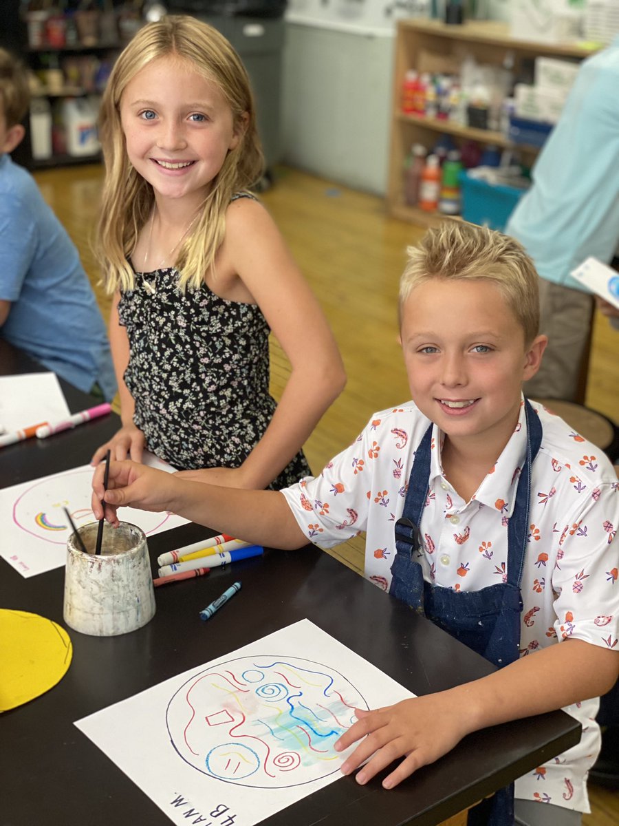 Happy #InternationalDotDay ! We started with a dot, and created our own unique mark ❤️🧡💛 <a href="/peterhreynolds/">Peter H. Reynolds</a> 

<a href="/StratfordAveGC/">Stratford School</a> <a href="/GCmusic_arts/">Amanda Hauser</a>