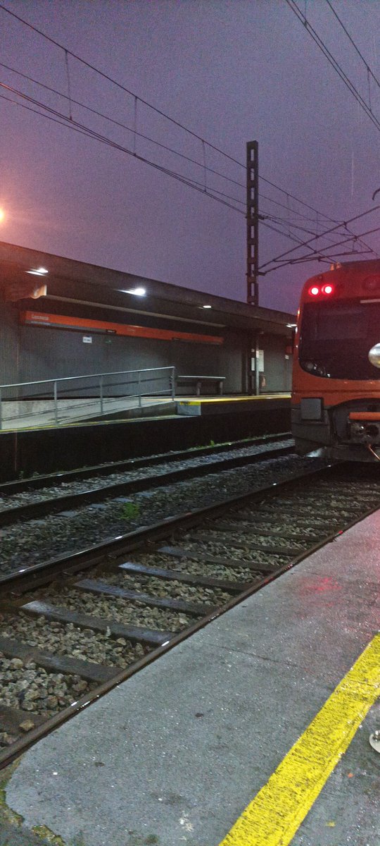 MeanRuka's tweet photo. Ahora el tren nos dejó tirados en Leonera a todos los que íbamos a Hualqui https://t.co/02UqSHEvTe