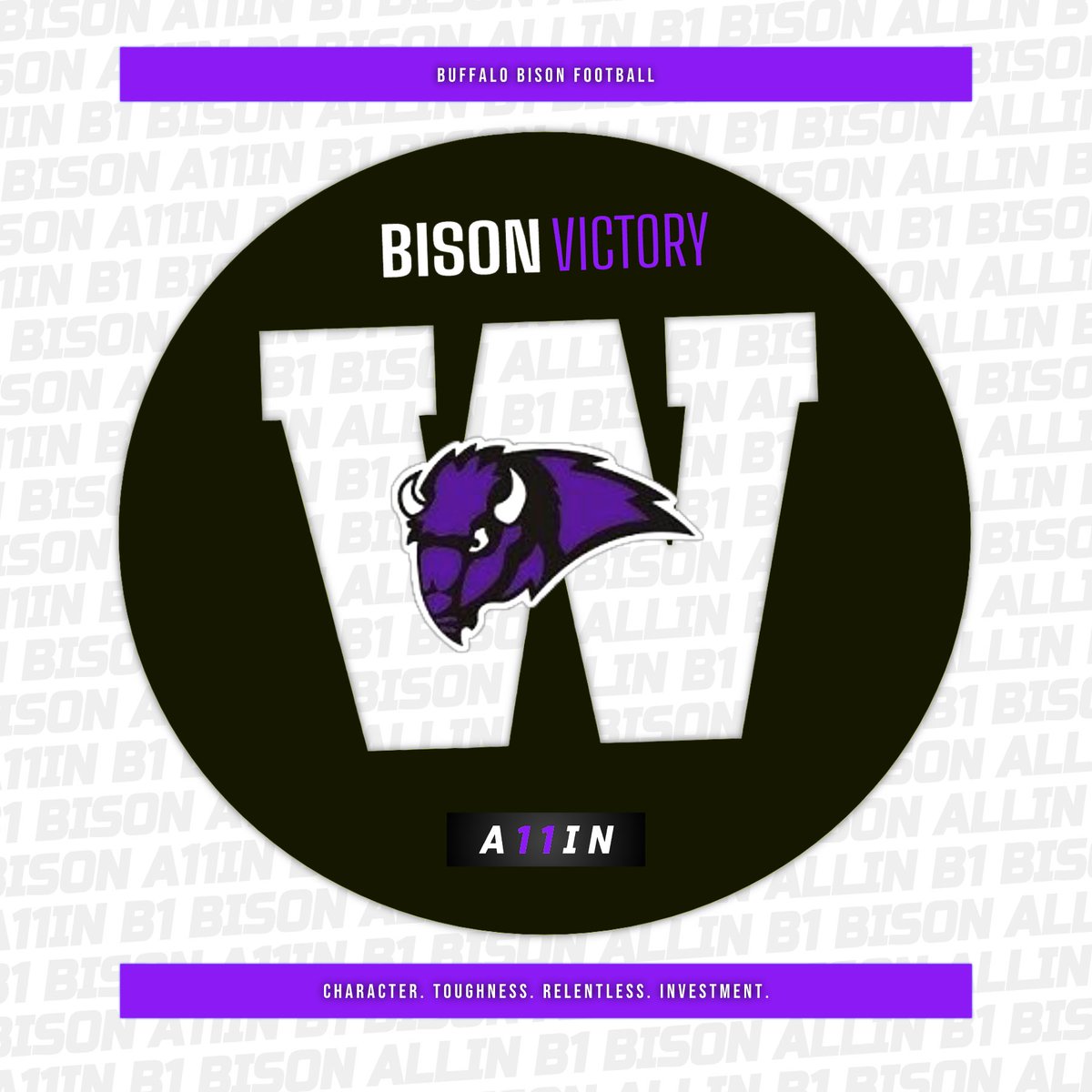 39-34. TEAM WIN!

Thank you for the support tonight, Bison Nation! Onto next week! 👊

🟣🏈⚪️

#A11IN // #B1Bison