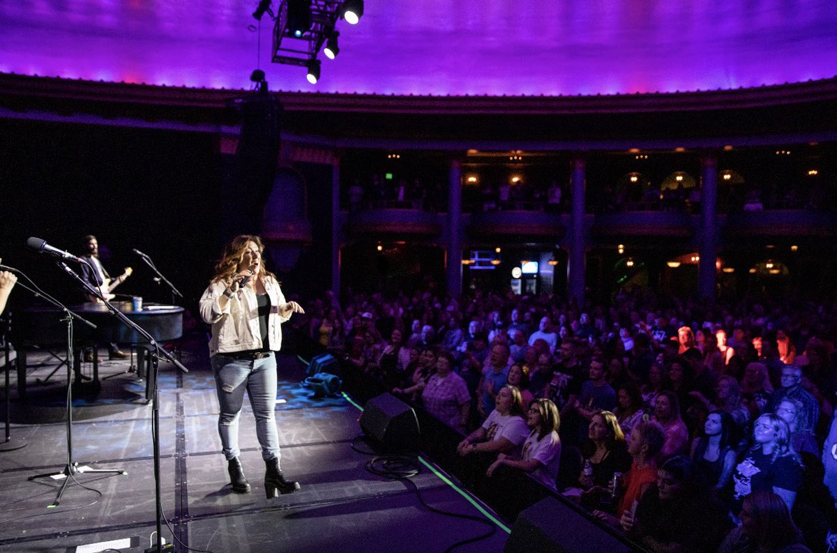 therave's tweet photo. Country queen, @jodeemessina, gave us our sweet country fix tonight here in The Eagles Ballroom! Thank you to everyone who came out! ✨🎶 https://t.co/6CZBjhv9iQ