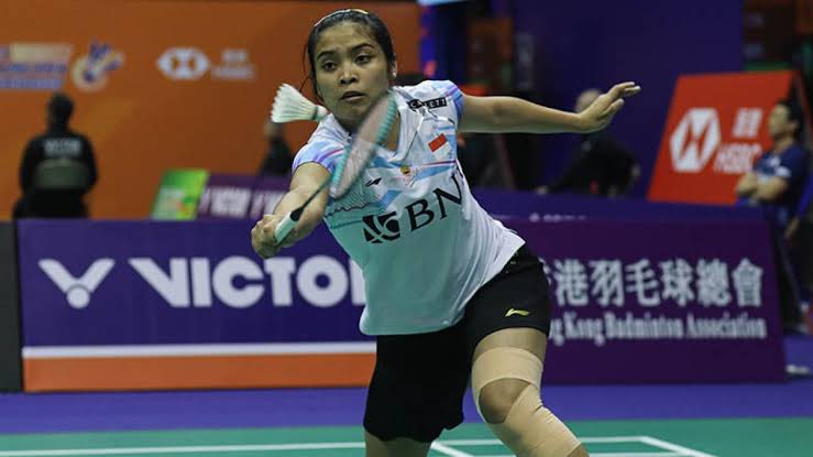 tole_malaka's tweet photo. Proud of you @fc_Gregoriamr luar biasa perjuanganmu di semifinal #HongKongOpen2023 https://t.co/vXUjurRmQC